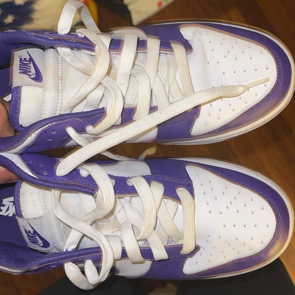 Sb purple dunk lows